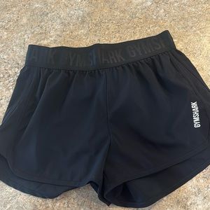 Gymshark black athletic shorts. Size S.